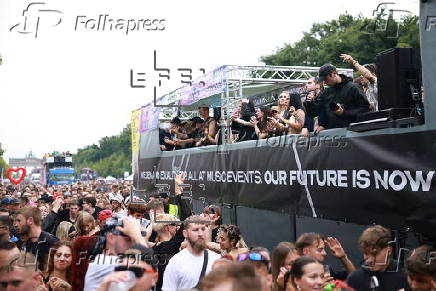 Rave The Planet parade in Berlin