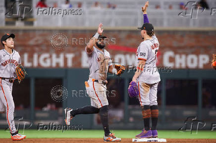 MLB: San Francisco Giants at Atlanta Braves
