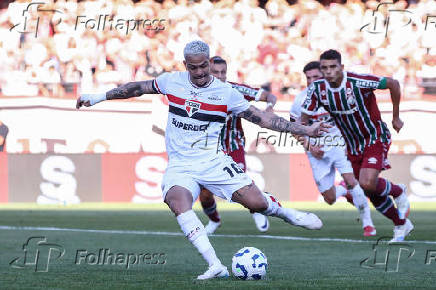 São Paulo e Fluminense pelo Campeonato Brasileiro