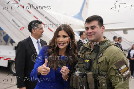 U.S. Homeland Security Secretary Kristi Noem visits Chile