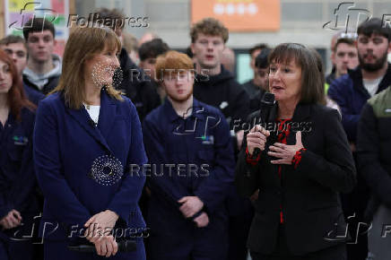 Britain's Prime Minister Keir Starmer announces government energy investment in North Wales