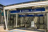 Estação Oratório da Linha 15-Prata do Metrô de São Paulo