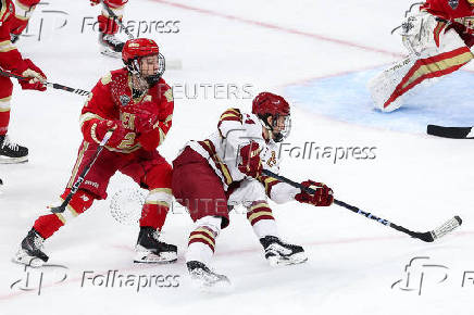 Folhapress - Fotos - NCAA Hockey: Frozen Four