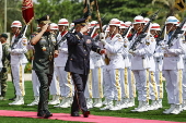 Japanese Self Defense Chief of Staff meets Indonesian Chief of Armed Forces in Jakarta