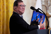 FILE PHOTO: FILE PHOTO: U.S. President Donald Trump meets with Japan's Prime Minister Shigeru Ishiba at the White House