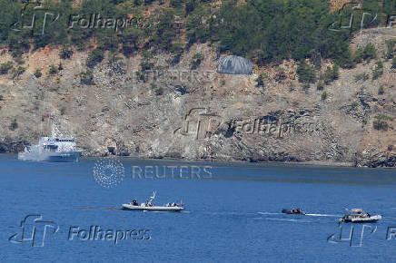 Kurtaran-2025 excercise off Aksaz Navy Base