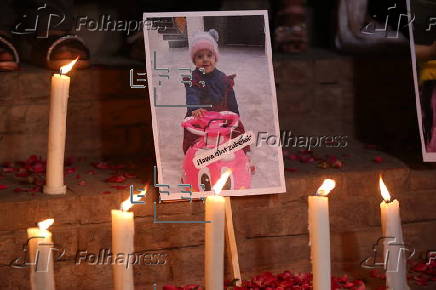 Candlelight vigil for the victims as India conducts military strikes in Pakistan
