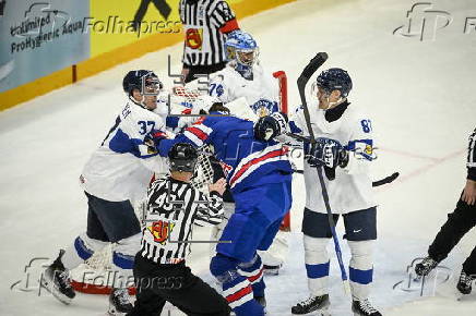 2025 IIHF Ice Hockey World Championship quarter-finals - USA vs Finland