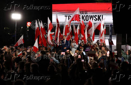Poland's Presidential candidates hold final debate at Polish Television in Warsaw