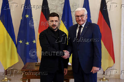 Ukraine's President Zelenskiy visits Germany