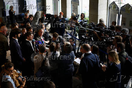 Verdict in the trial of ex-surgeon Joel Le Scouarnec at the courthouse in Vannes