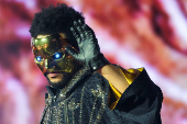 The Weeknd performs at MetLife Stadium in East Rutherford