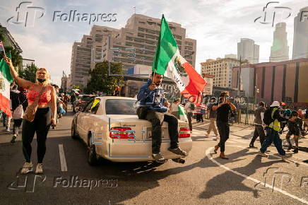 'No Kings' protest in Los Angeles
