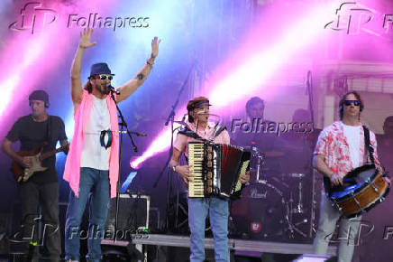 Show da banda Falamansa no 