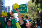 Ato-pró Bolsonaro é realizado na avenida Paulista