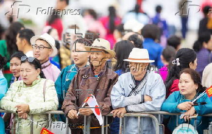 Japanese Emperor Naruhito and Empress Masako visit Mongolia