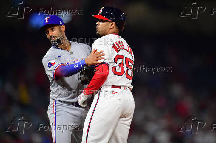 MLB: Texas Rangers at Los Angeles Angels