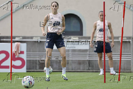 Entrenamiento selección española femenina de fútbol