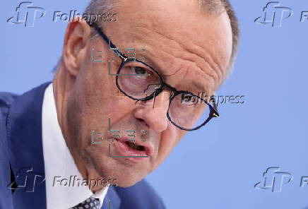 German chancellor's annual summer press conference in Berlin