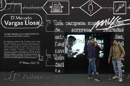 Una exposición inmersiva de la vida del nobel de literatura Mario Vargas Llosa
