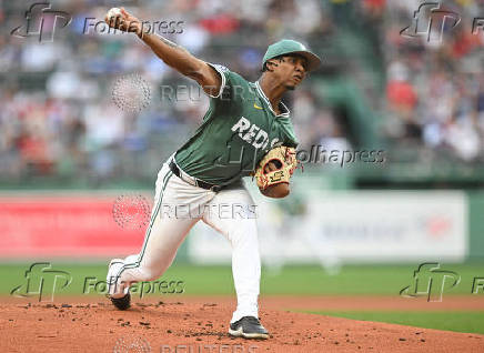 MLB: Los Angeles Dodgers at Boston Red Sox