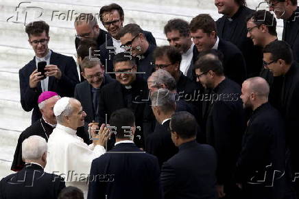Pope Leo XIV holds weekly general audience in Vatican City