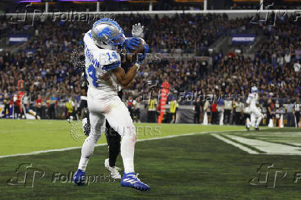 NFL: Detroit Lions at Baltimore Ravens