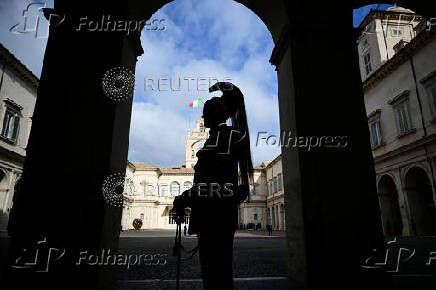 Britain's King Charles visits Italy