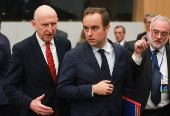 The 'Coalition of the Willing' Defense Ministers meet at NATO Headquarters