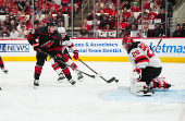 NHL: Stanley Cup Playoffs-New Jersey Devils at Carolina Hurricanes