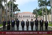 BRICS - REUNIAO DE CHANCELERES