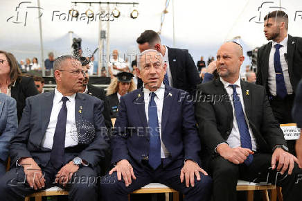 Remembrance Day ceremony for fallen Israeli soldiers