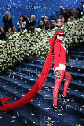 2025 Met Gala red carpet at the Metropolitian Museum of Art in New York