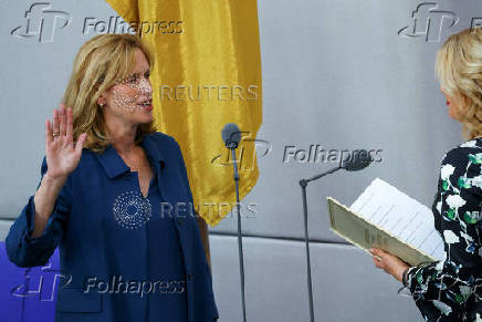 Swearing-in ceremony of new cabinet, in Berlin