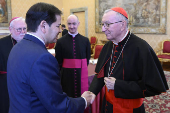 El secretario de Estado estadounidense Marco Rubio se reúne con su homólogo del vaticano, Pietro Parolin