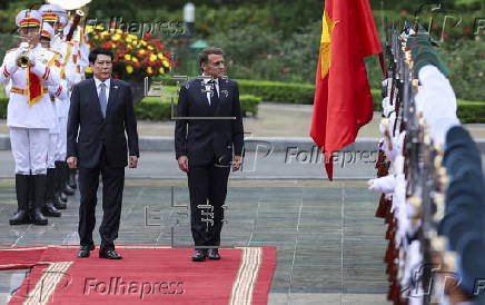 French President Emmanuel Macron visits Vietnam