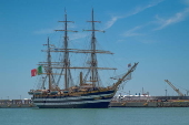 Italy's Amerigo Vespucci ship approaches last phase of world tour