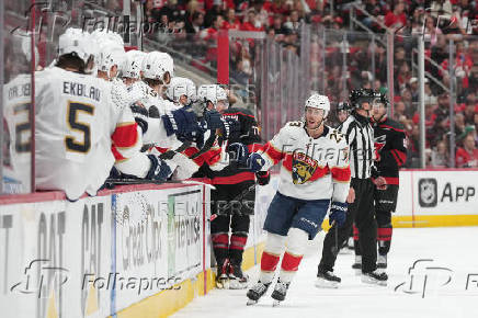 NHL: Stanley Cup Playoffs-Florida Panthers at Carolina Hurricanes
