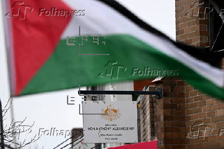 Sydney protesters demand action after Israel intercepts Gaza-bound aid ship