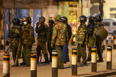 Street vendors protest in Nairobi against police harrassment