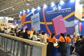 Movimentação da bienal do livro nesta terça-feira (17) no rio de janeiro.