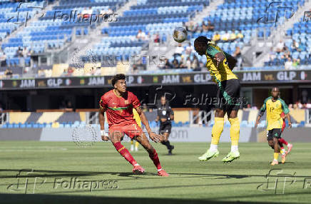 Soccer: Concacaf Gold Cup-Group Stage-Guadeloupe at Jamaica