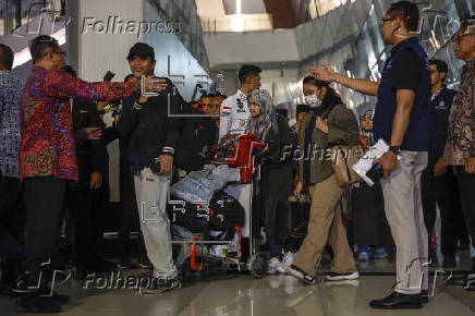 Arrival of Indonesian nationals repatriated from Iran following the Israel-Iran conflict