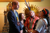 Prince William attends high-level roundtable at St James's Palace, in London