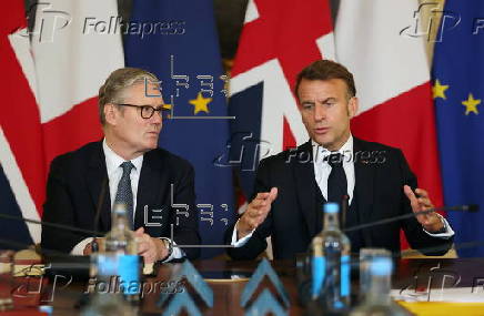 French President Emmanuel Macron visits Britain