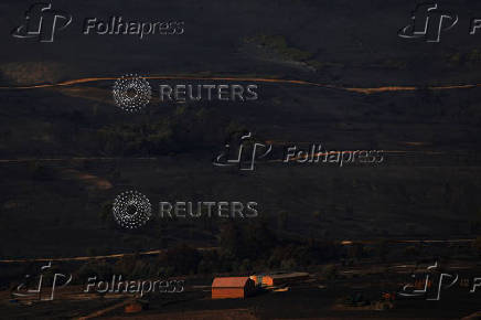 Wildfire in Abejera de Tabara