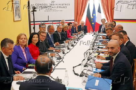 French-German ministerial meeting in Toulon