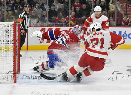NHL: Detroit Red Wings at Montreal Canadiens