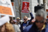 Protesters want Airbnb to drop their lawsuit against city and county of San Francisco