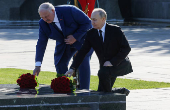 Russian President Putin and Belarusian President Lukashenko visit Volgograd ahead of May 9 Victory Day